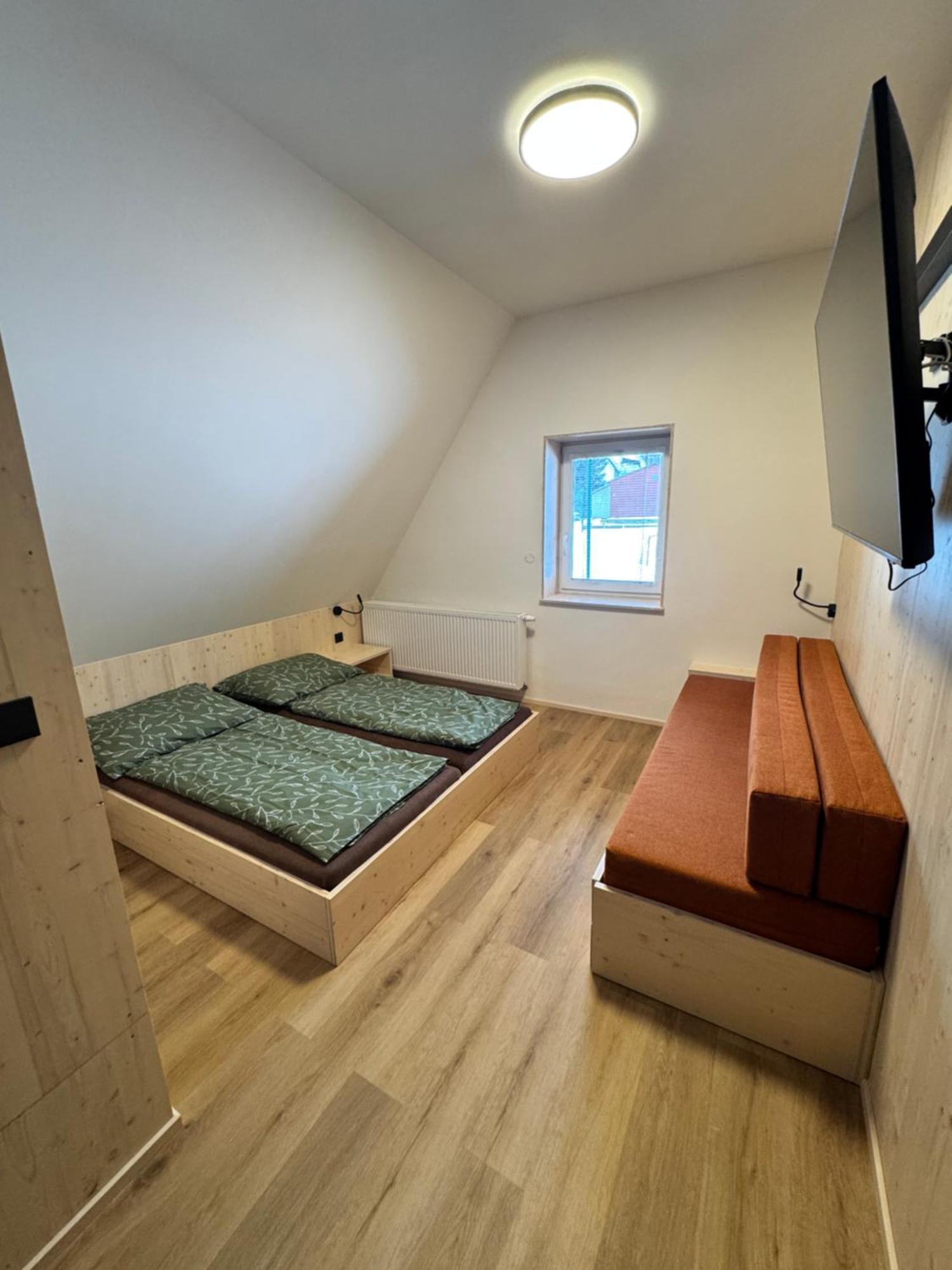Penzion A Restaurace Pod Sjezdovkou Cenkovice Buitenkant foto